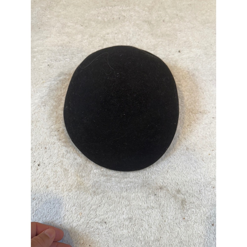 Country Gentleman Lite Felt Black 100% Wool Hat Mens Packable Water Repellent